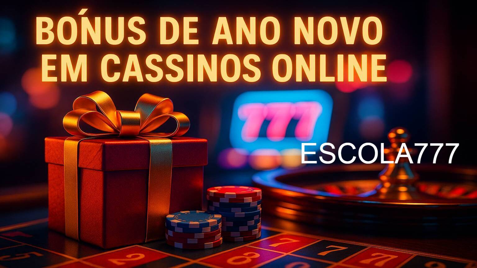 Promoções de Ano Novo no ESCOLA777